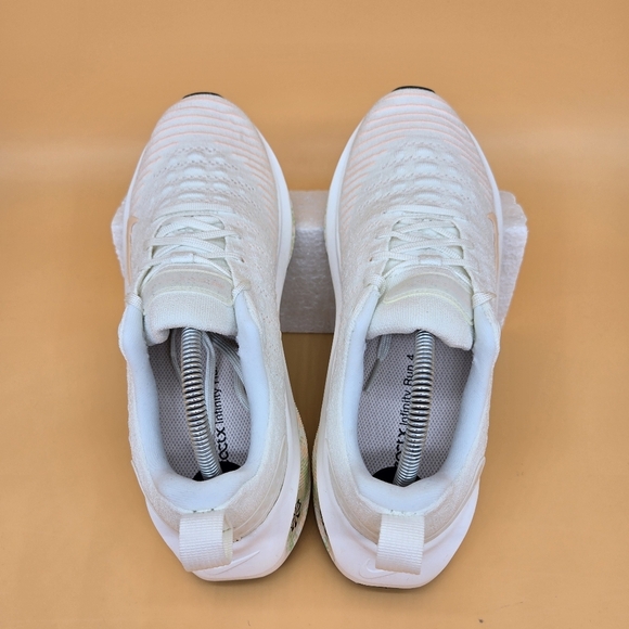 Nike ReactX Infinity Run 4 Sail Crimson Tint Women's Running Shoes Size 10 - Picture 5 of 8